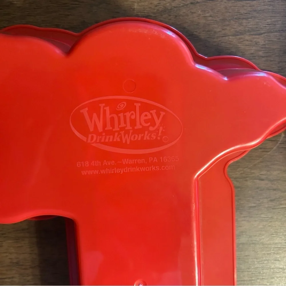 Two Atlanta Braves Whirley Drink Works Tomahawk Serving Bowl Chip Party Tray